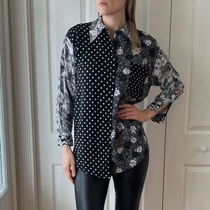 1980/1990’s Multi Patterned Button-Up Shirt
